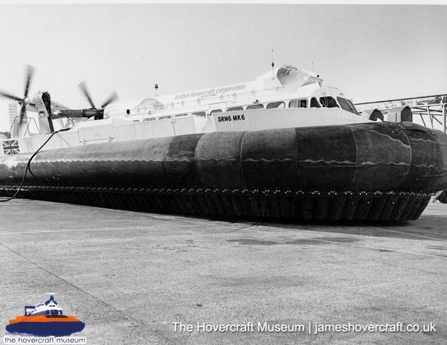SRN6 Twin-prop (Mark 6) -  (credit: The <a href='http://www.hovercraft-museum.org/' target='_blank'>Hovercraft Museum Trust</a>).
